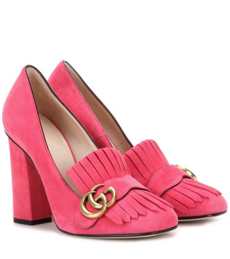 pink suede gucci loafers|gucci dionysus loafer.